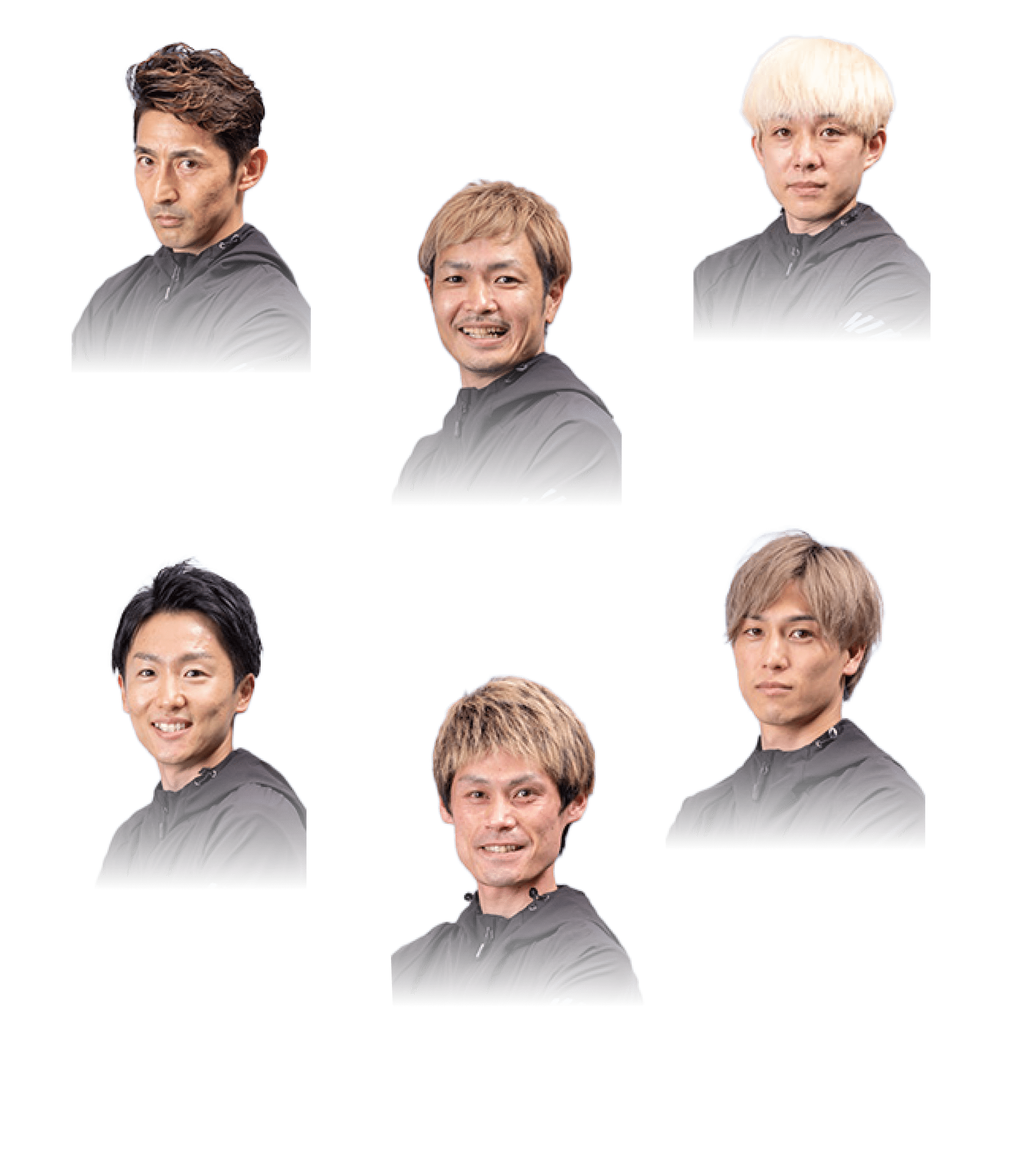 徳増 秀樹  池永 太  竹田 辰也  中田 竜太  北野 輝季  永井 彪也